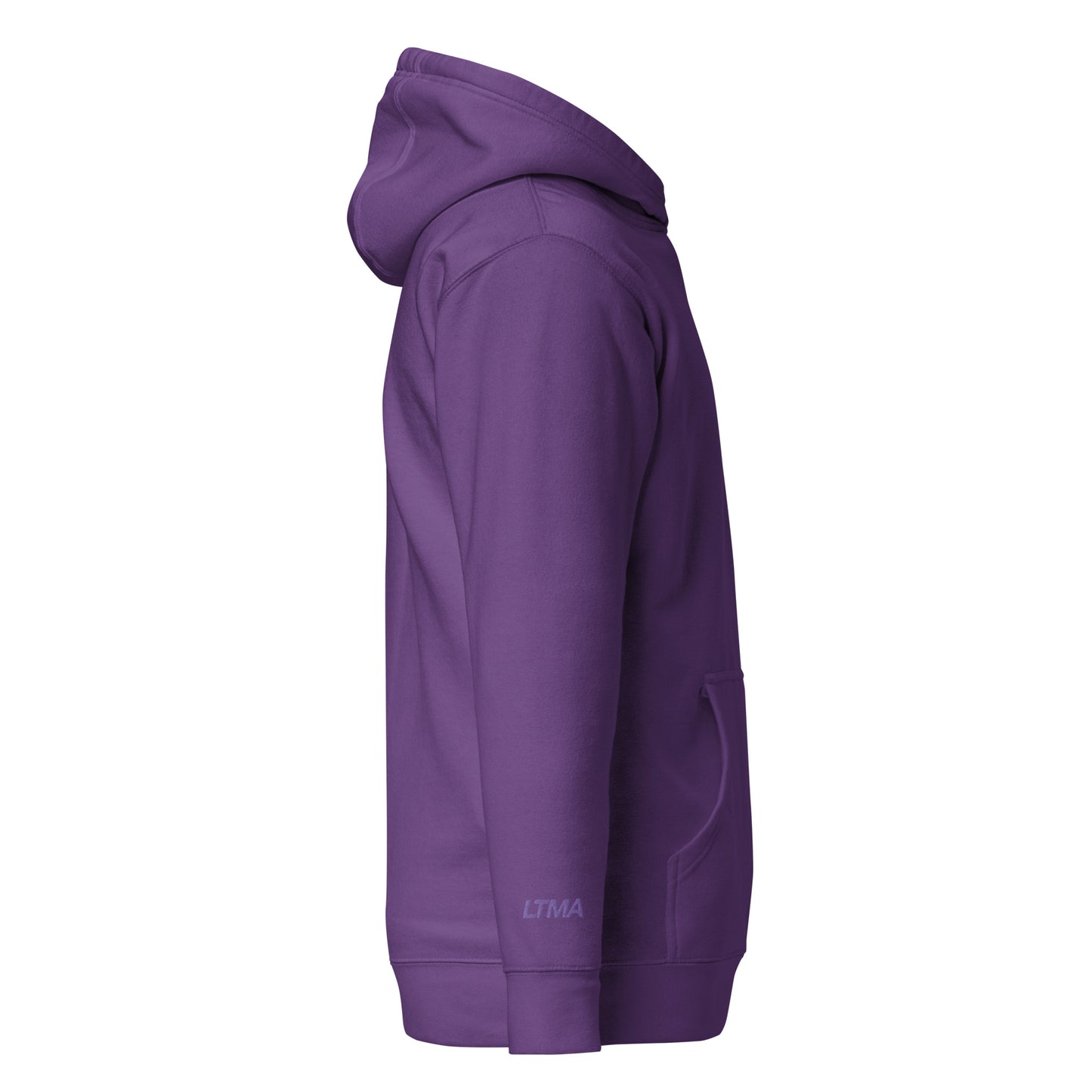 Face Hoodie- Purple