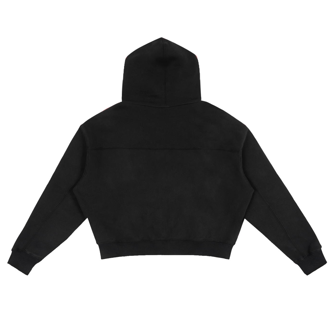 LTMA Fleece Zip-Up Boxy Crop Hoodie