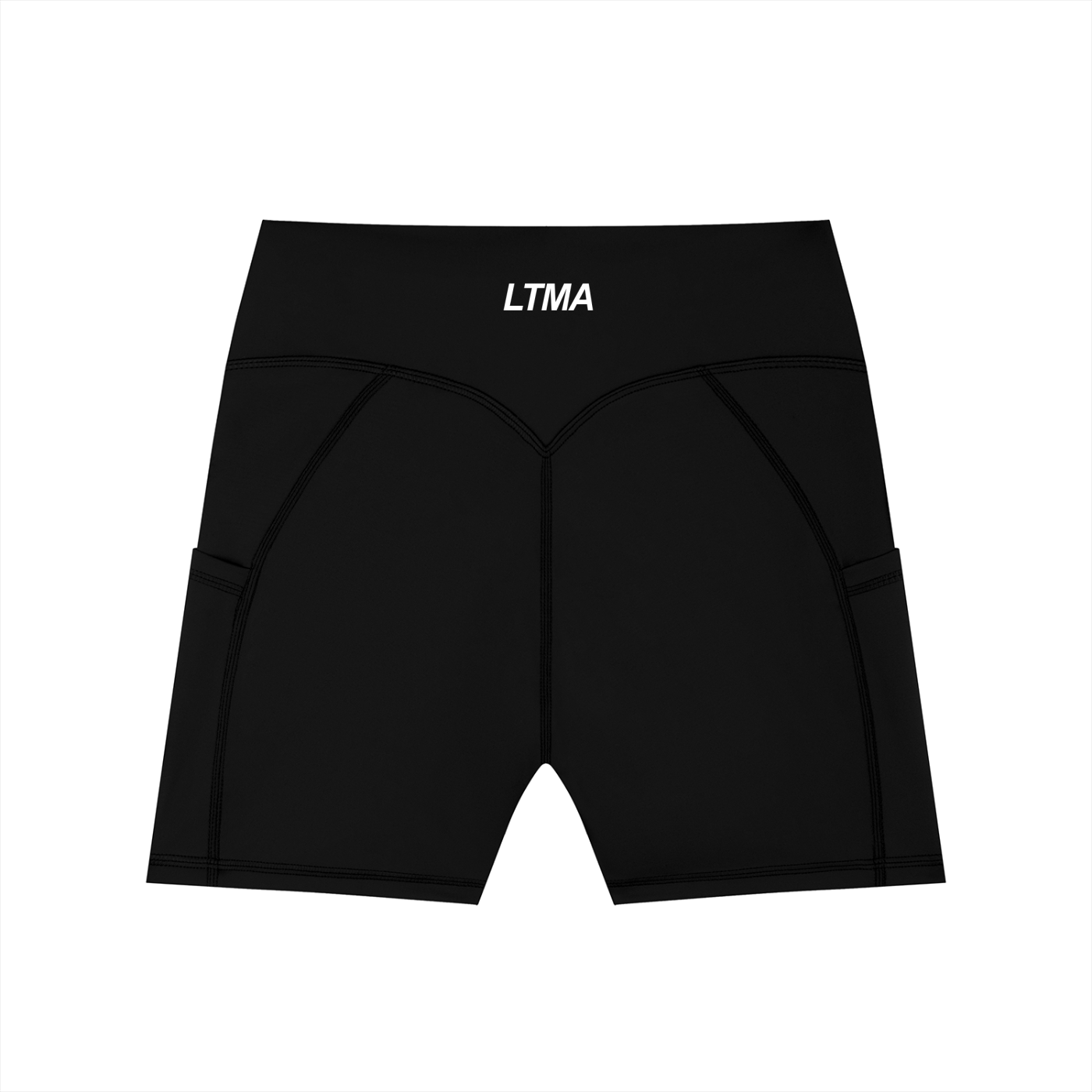 LTMA High-Waisted Pocket Biker Shorts