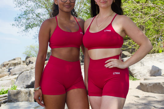 LTMA Criss-Cross Set - Raspberry