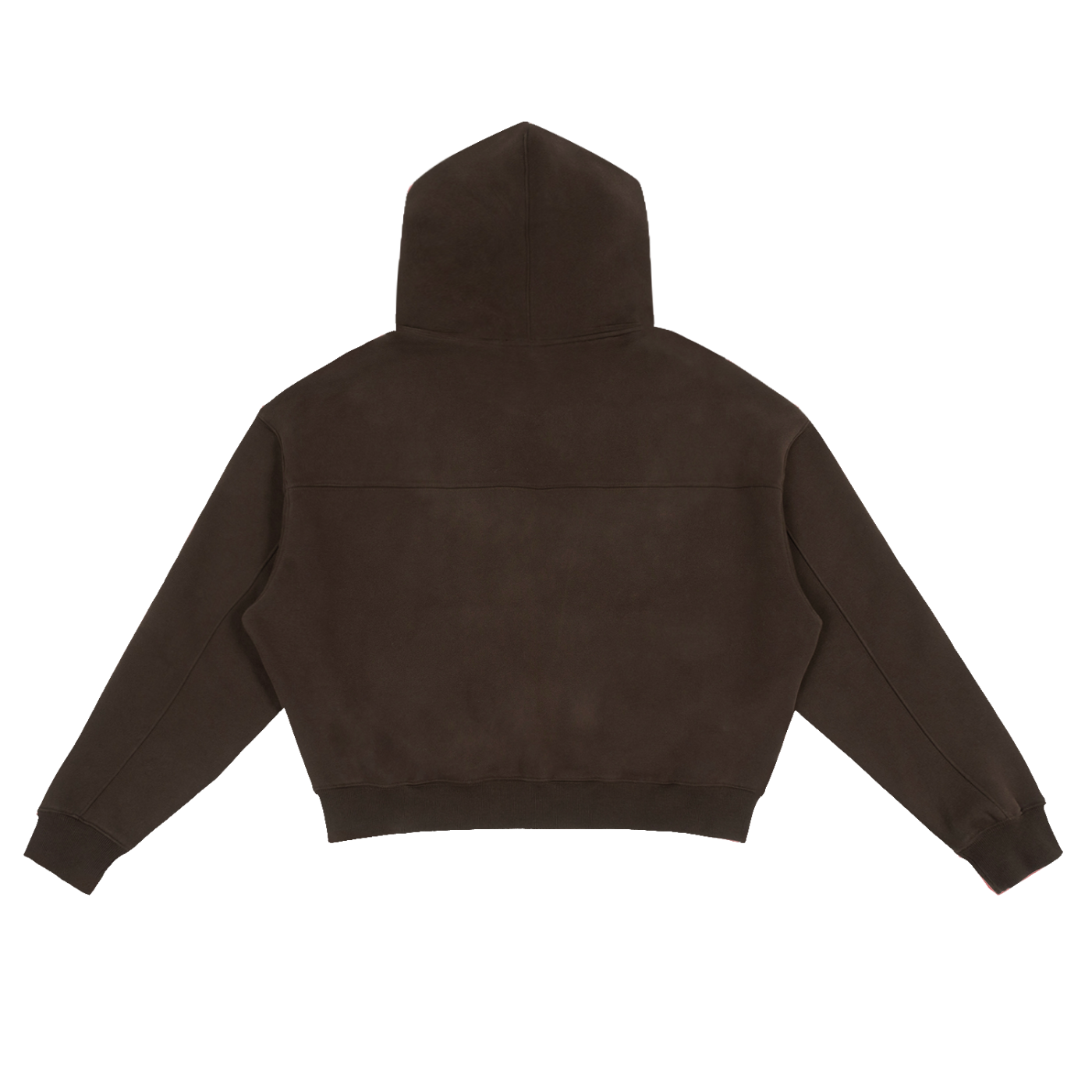 LTMA Fleece Zip-Up Boxy Crop Hoodie