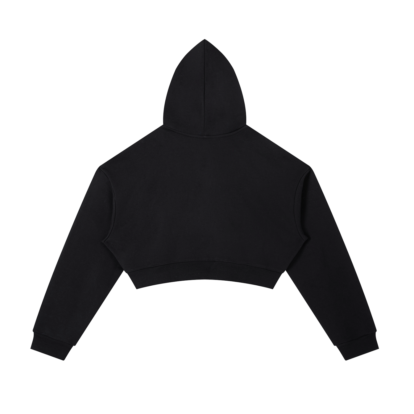 Women’s Essential Cropped Zip-Up Hoodie