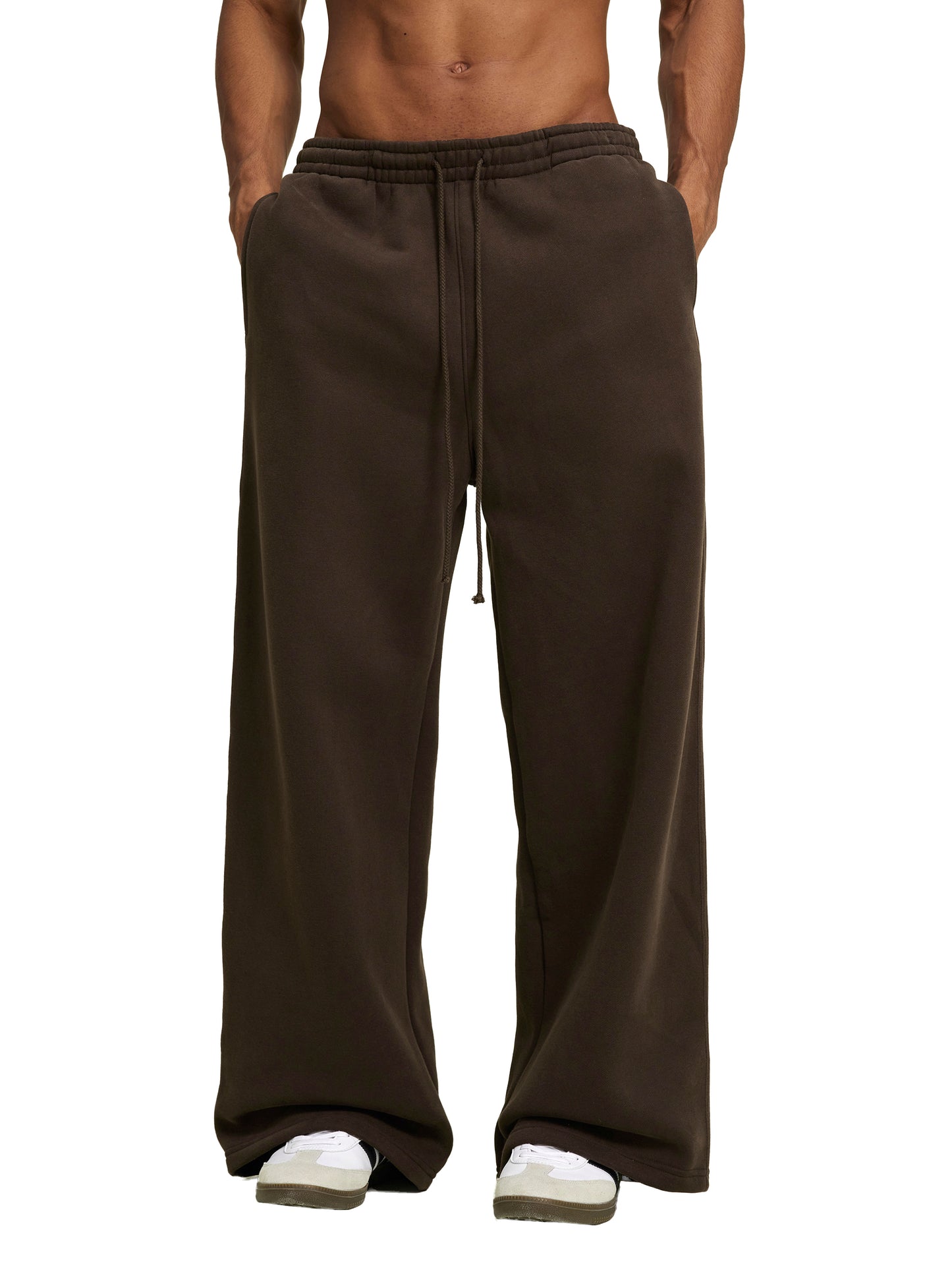 LTMA Fleece Drawstring Straight-Leg Sweatpants
